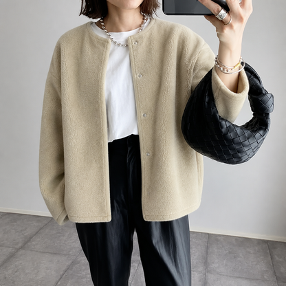 Casual Knit | Women's Long Cardigan with Button-Up Front | Oversized Style for Everyday Comfort 6