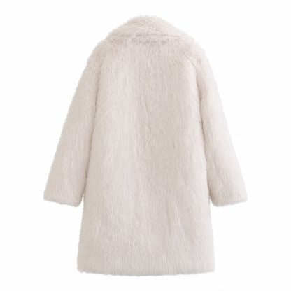 Women's Faux Fur Jacket – Elegant Fit for Warmth