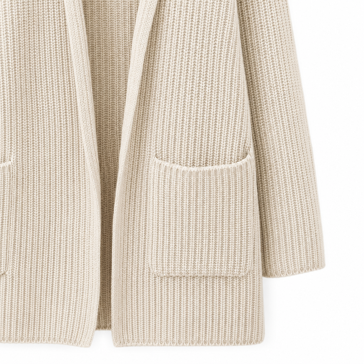 Women's Cashmere Cardigan – Loose Fit V-Neck