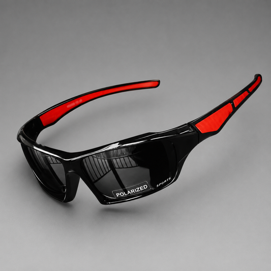 Men's Polarized Sport Sunglasses – Wraparound Frame for Secure Fit
