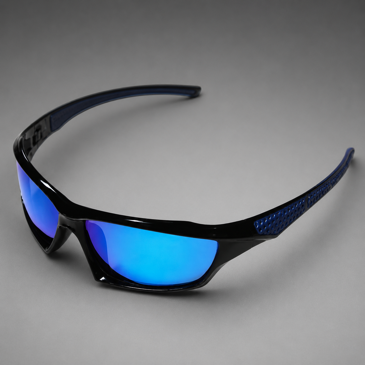 Men's Polarized Sport Sunglasses – Wraparound Frame for Secure Fit