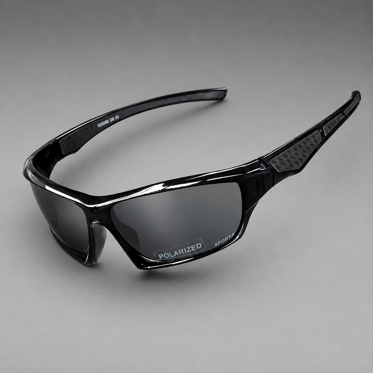 Men's Polarized Sport Sunglasses – Wraparound Frame for Secure Fit