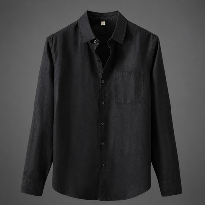 Men's Linen Shirt – Relaxed Fit for Summer