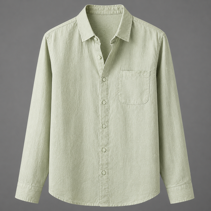 Men's Linen Shirt – Relaxed Fit for Summer