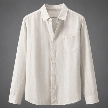 Men's Linen Shirt – Relaxed Fit for Summer