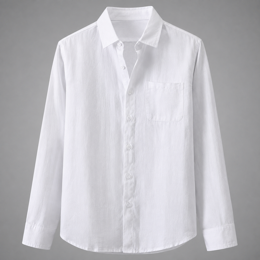 Men's Linen Shirt – Relaxed Fit for Summer