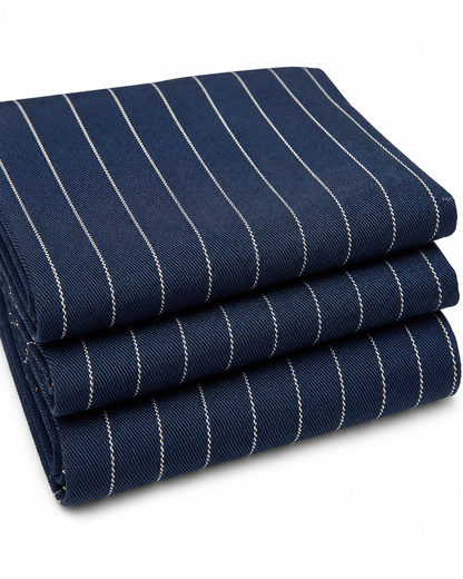 Women's Pinstripe Wide Leg Pants – Regular Fit
