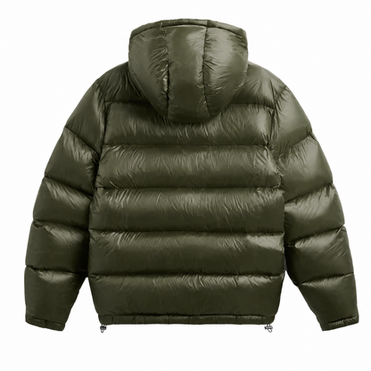 Men's Waterproof Jacket – Padded Insulation, Loose Fit