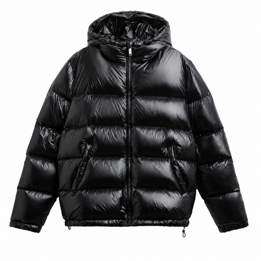 Men's Waterproof Jacket – Padded Insulation, Loose Fit