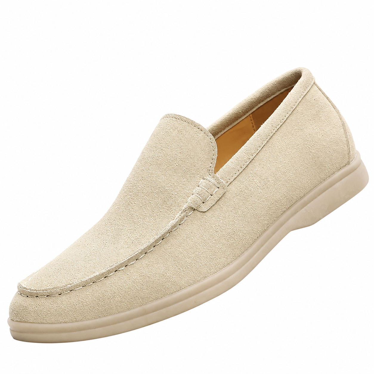 Men's Cow Suede Loafers – Business Casual Design