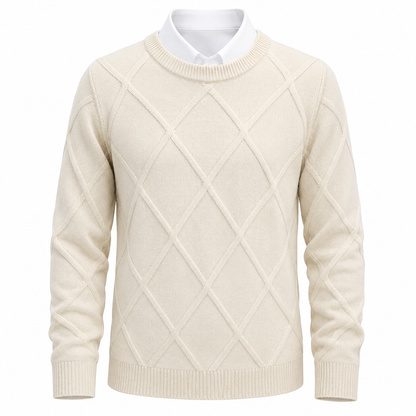 Men's Cashmere Sweater – Comfortable Fit, Versatile Design