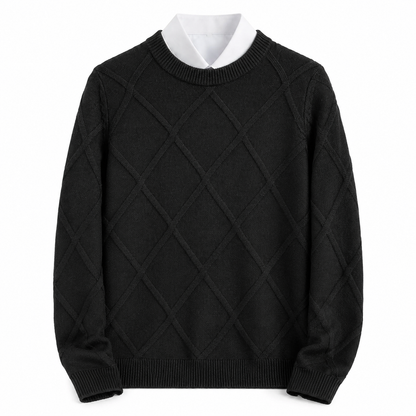 Men's Cashmere Sweater – Comfortable Fit, Versatile Design