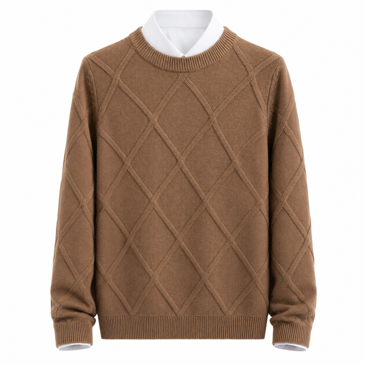 Men's Cashmere Sweater – Comfortable Fit, Versatile Design