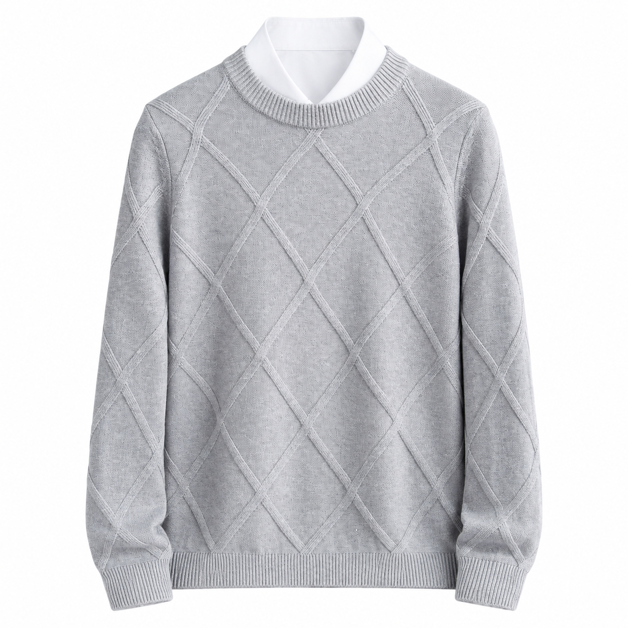 Men's Cashmere Sweater – Comfortable Fit, Versatile Design