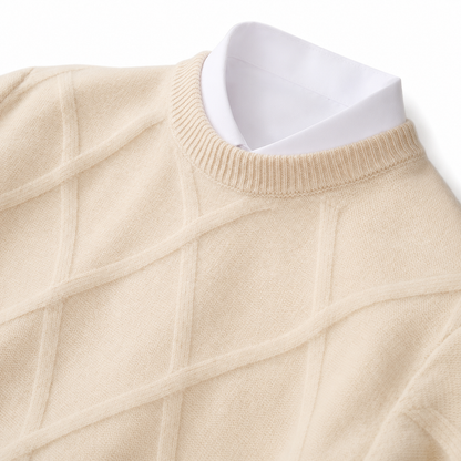 Men's Cashmere Sweater – Comfortable Fit, Versatile Design