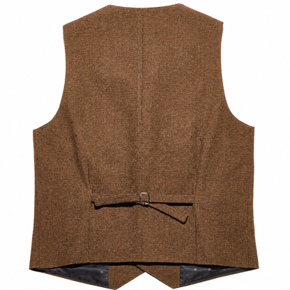 Men's Wool Blend Vest – Tailored Design