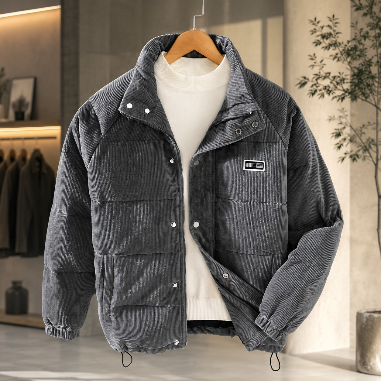 Men's Corduroy Jacket – Warmth and Timeless Design