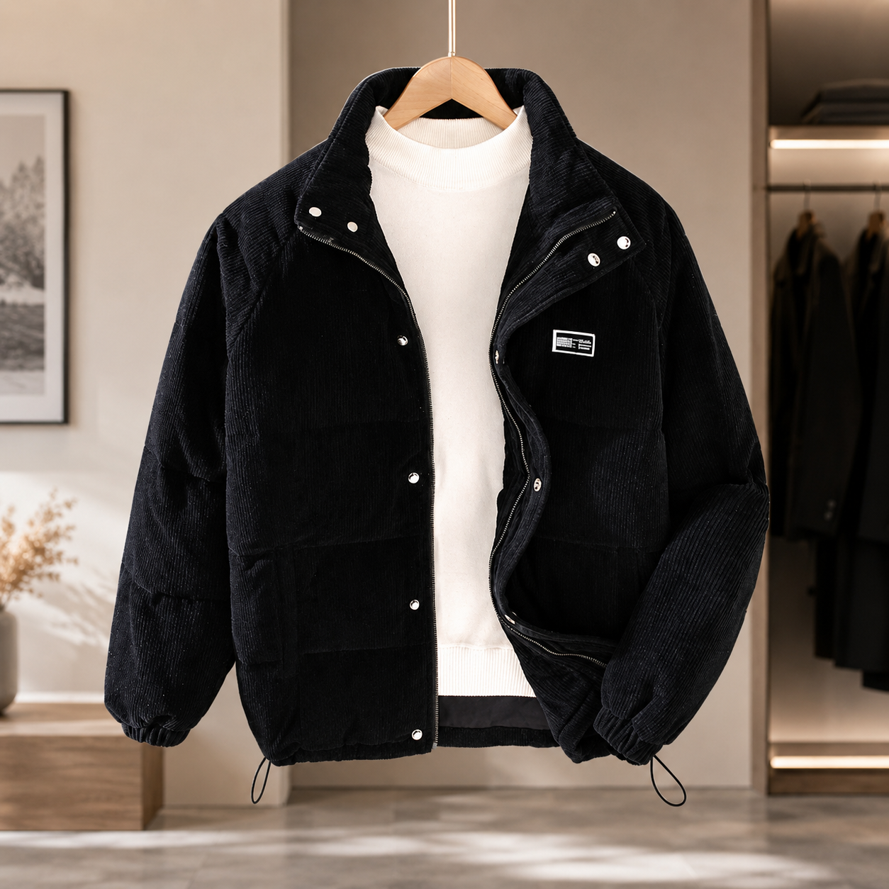 Men's Corduroy Jacket – Warmth and Timeless Design