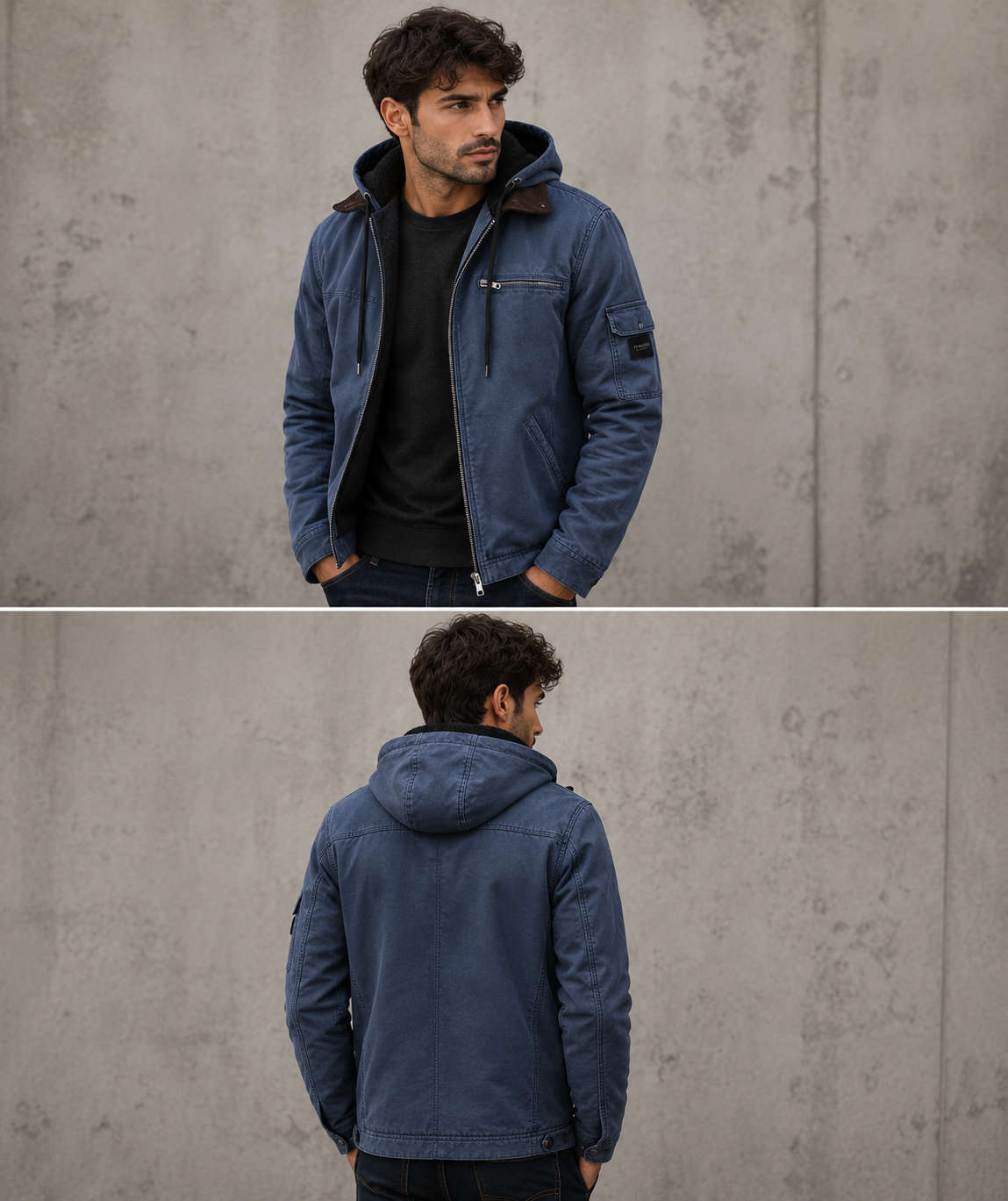 Men's Insulated Winter Jacket – Modern Design, Superior Warmth