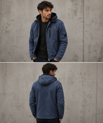 Men's Insulated Winter Jacket – Modern Design, Superior Warmth