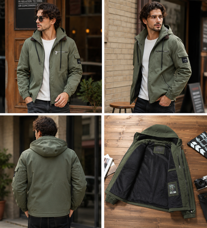 Men's Insulated Winter Jacket – Modern Design, Superior Warmth