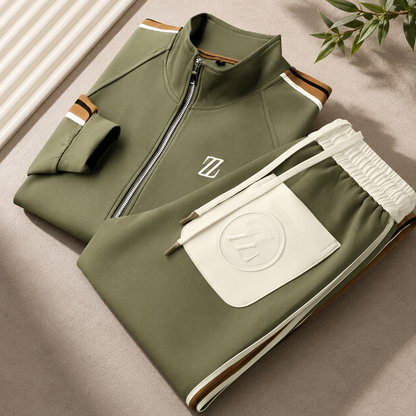 Men's Regular Fit Premium Tracksuit – Durable Fabric, Timeless Design