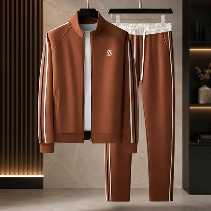 Men's Regular Fit Premium Tracksuit – Durable Fabric, Timeless Design