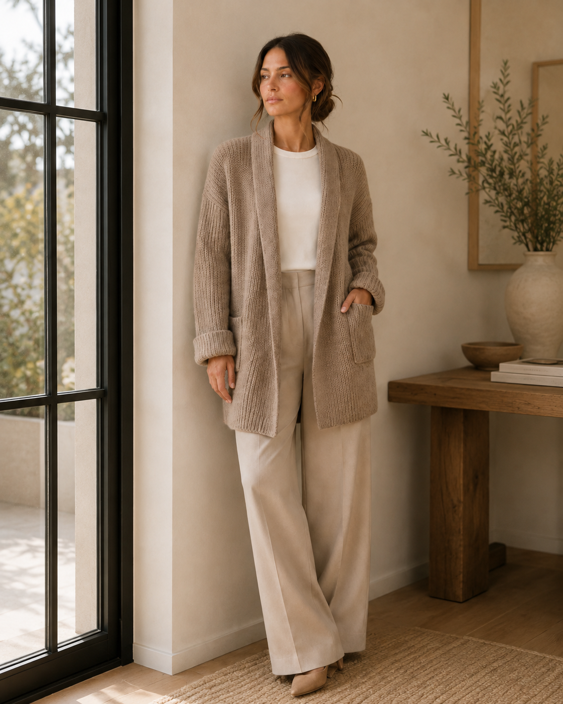 Women's Knit Cardigan – Relaxed Fit for Everyday Wear