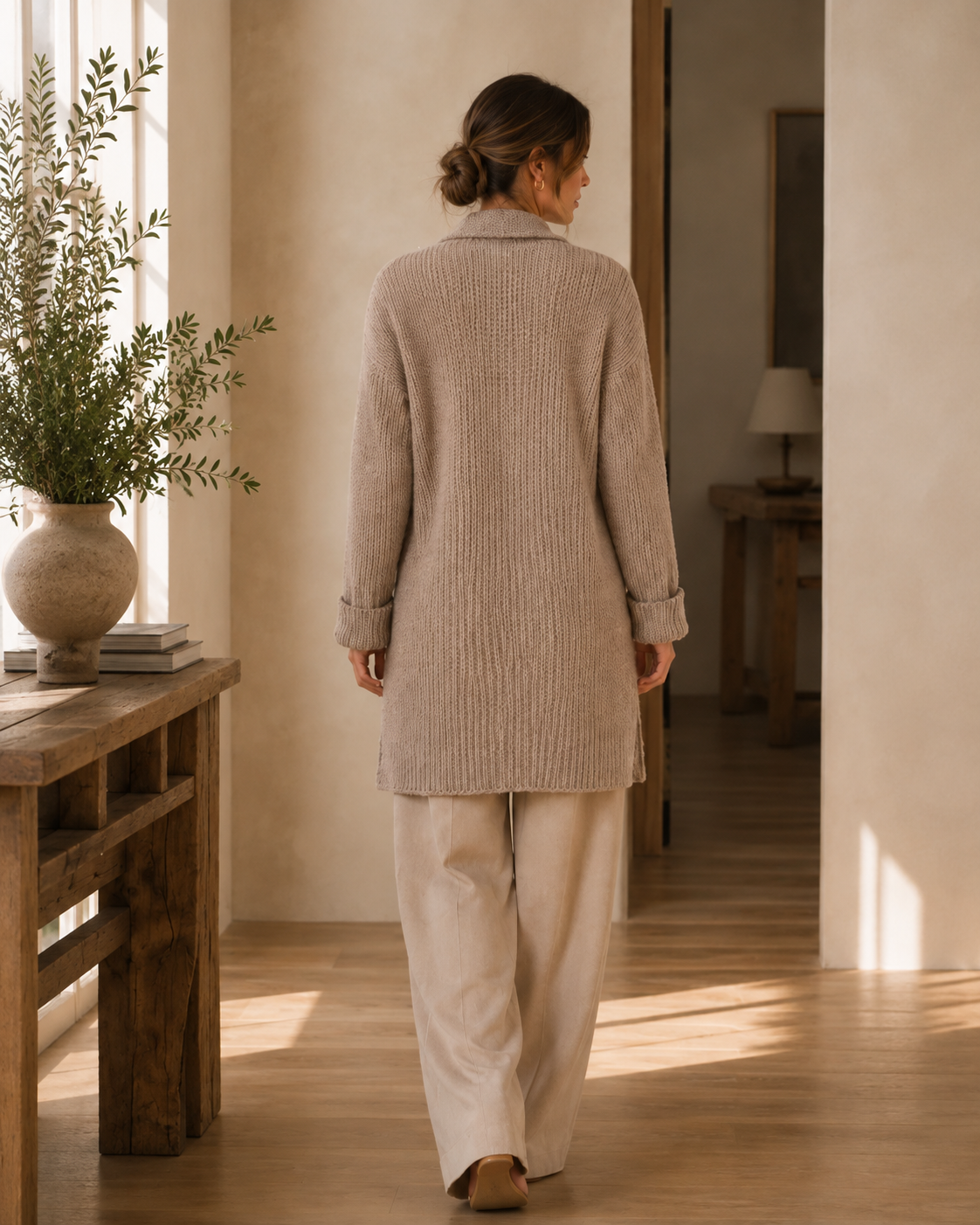 Women's Knit Cardigan – Relaxed Fit for Everyday Wear
