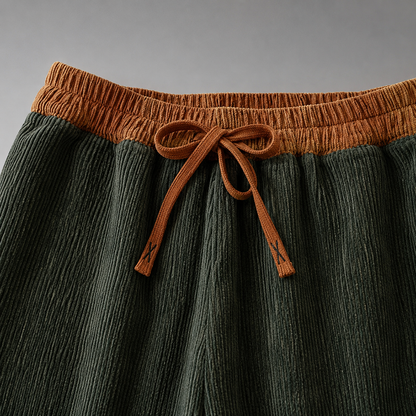 Unisex Fleece-Lined Harem Pants – Relaxed Fit with Elastic Waistband and Pockets