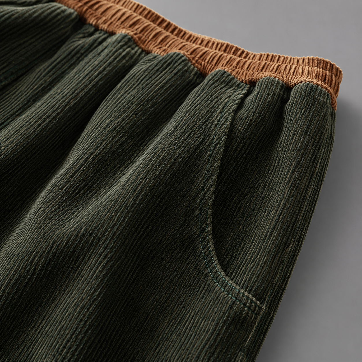 Unisex Fleece-Lined Harem Pants – Relaxed Fit with Elastic Waistband and Pockets