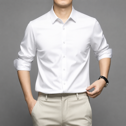 Men's Silk Shirt – Casual and Formal Versatility
