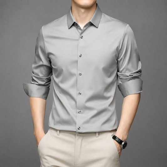 Men's Silk Shirt – Casual and Formal Versatility