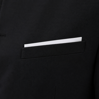 Men's Tailored Blazer Jacket – High Collar, Modern Fit