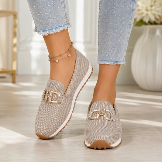 Women's Orthopedic Loafers – Ergonomic Support and Slip-On Design