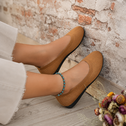 Women's Breathable Flyweb Flat Shoes – Lightweight Orthopedic Support