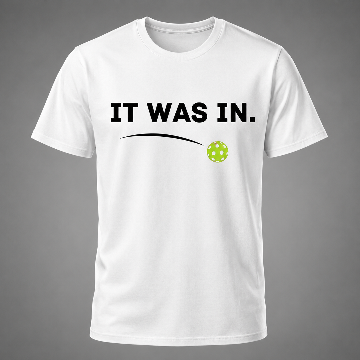 Men's 100% Cotton Graphic T-Shirt – Loose Oversized Fit with Funny Pickleball Design