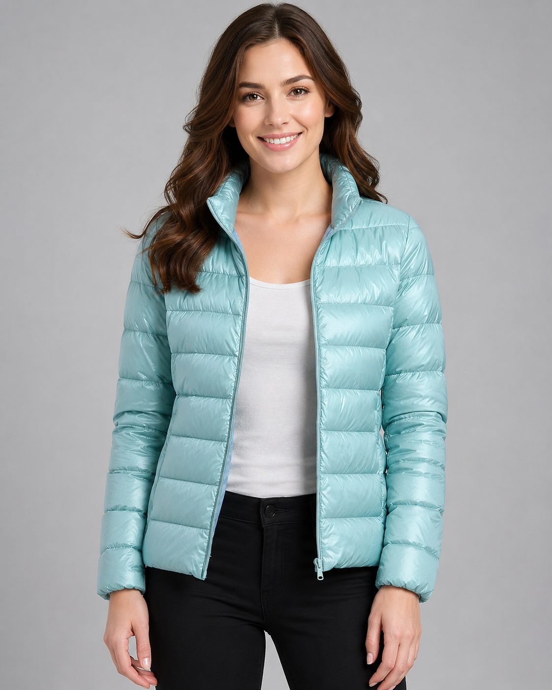 Women's Ultra Lightweight Packable Puffer Jacket – Slim Fit