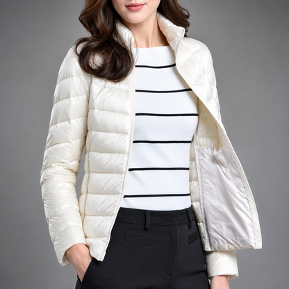 Women's Ultra Lightweight Packable Puffer Jacket – Slim Fit