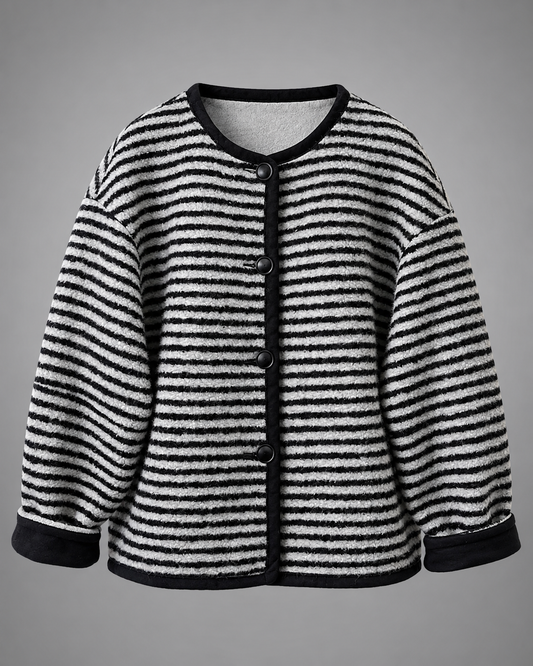 Women's Thickened Lamb Velvet Jacket – Loose Fit Winter Coat