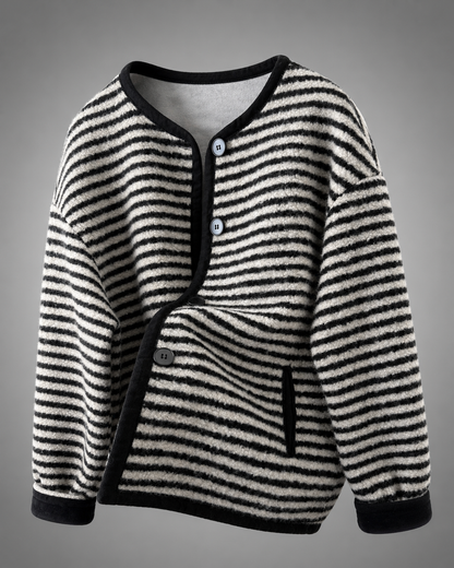 Women's Thickened Lamb Velvet Jacket – Loose Fit Winter Coat