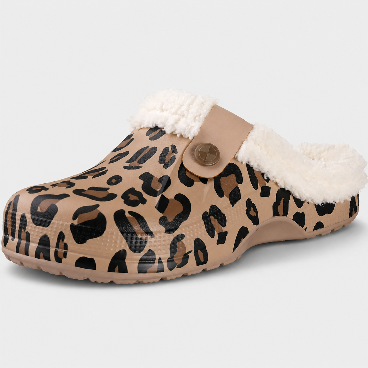 Unisex Waterproof Garden Clogs – Non-Slip Sole with Soft Plush Lining
