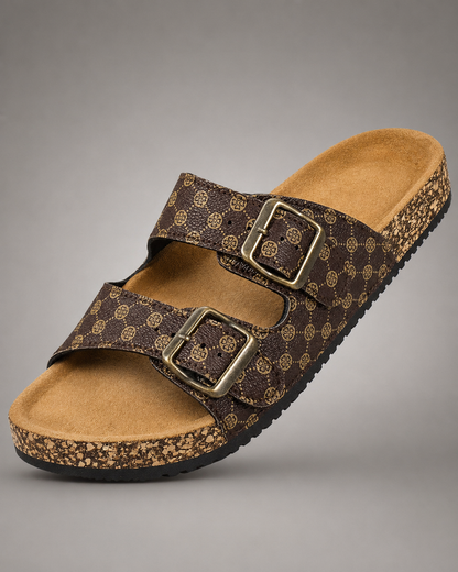 Women's Waterproof Non-Slip Slippers – Thick Sole for Indoor and Outdoor Use
