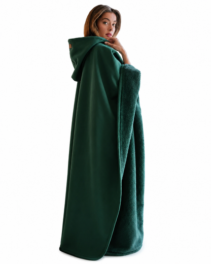 Women's Oversized Hoodie Blanket – Soft Plush Fabric
