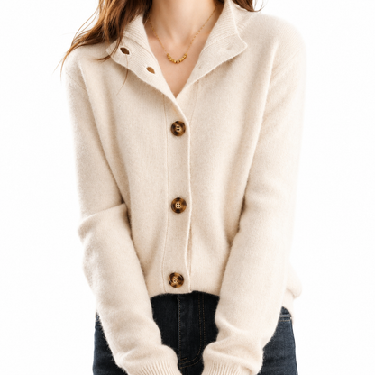 Women's Lightweight Cardigan – Classic Design, Available in Sizes S-2XL