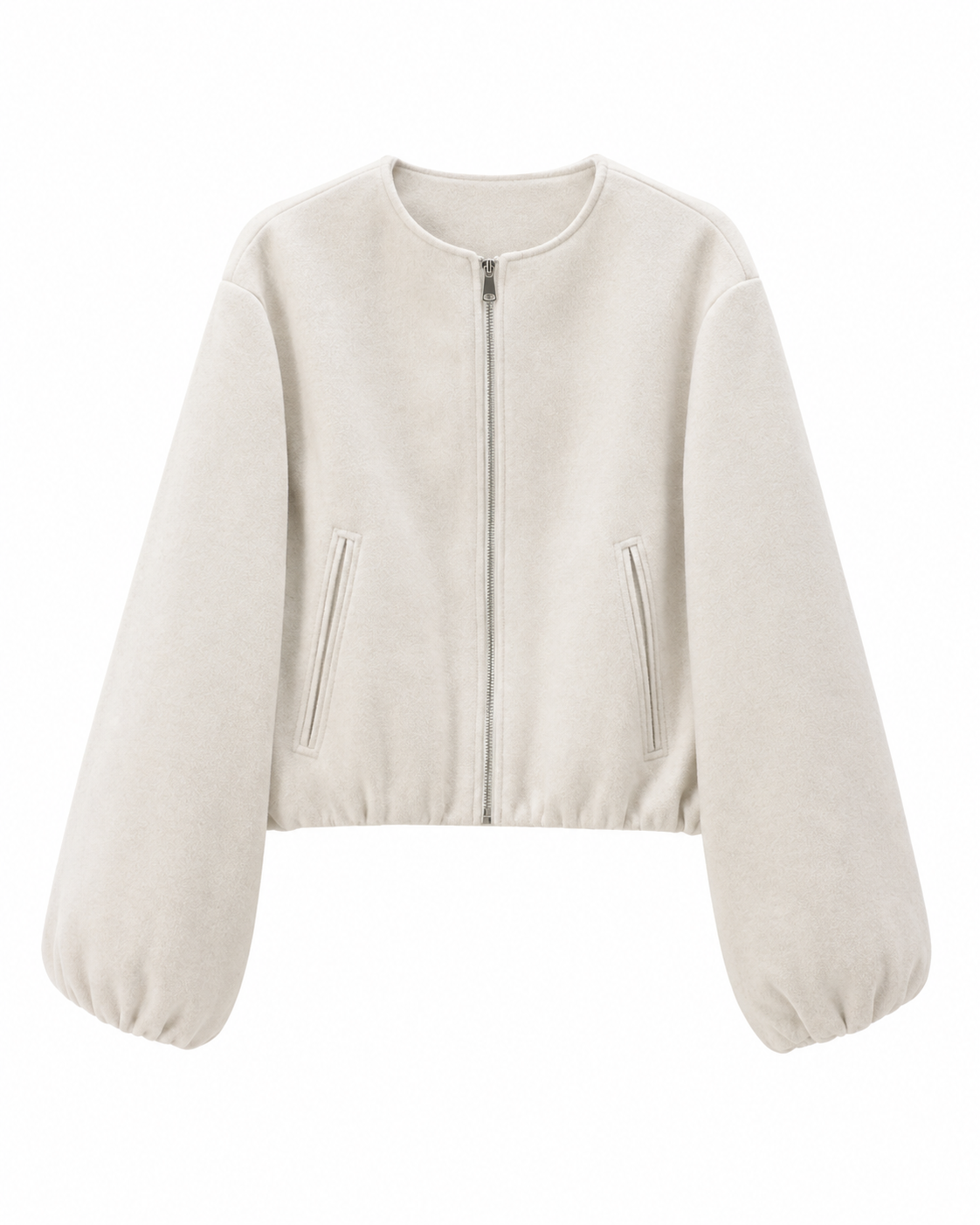 Women's Loose Fit Bomber Jacket – Versatile Style with Quality Materials