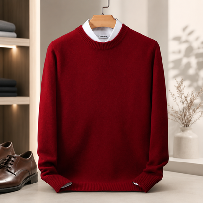 Men's Cashmere Sweater – Regular Fit, Timeless Design
