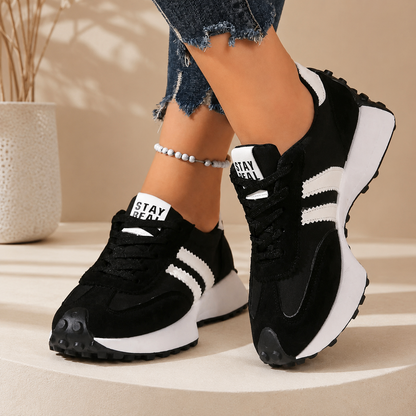 Women's Lightweight Orthopedic Trainers – Cushioned Sole with Flexible Upper