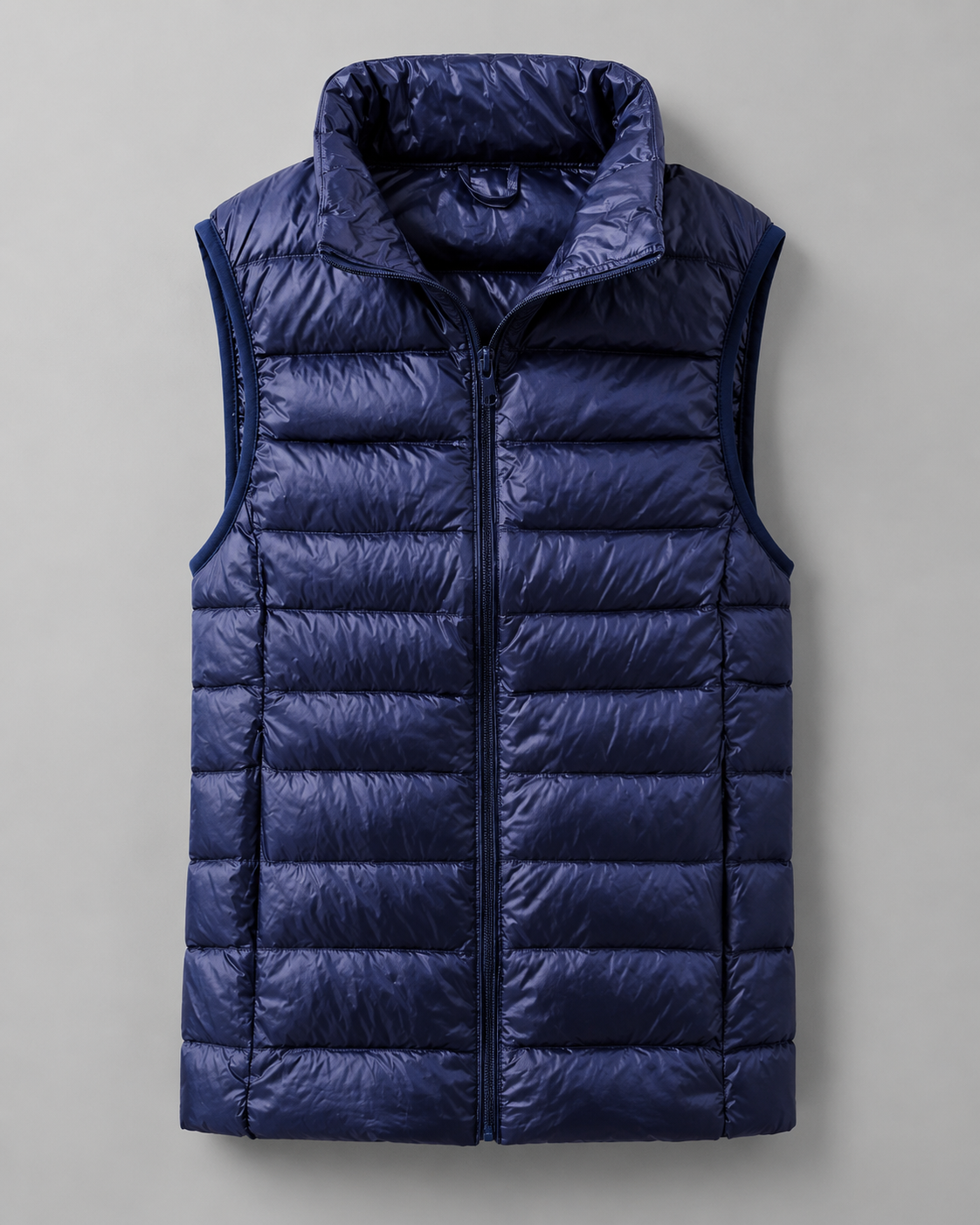 Women's Ultra Light Down Vest – Slim Fit, Zip Front, Windproof, Lightweight