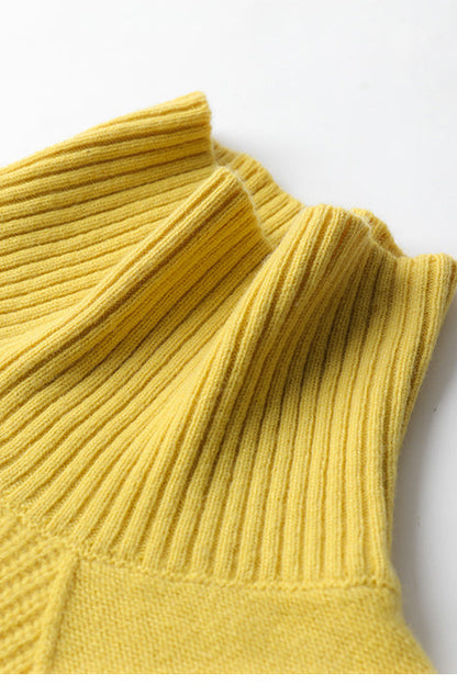 Elegant Cashmere Sweater for Women with Wrap Collar | Ultimate Comfort & Style 7